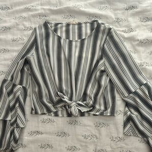 Altar’d State Ruffle Sleeve Top